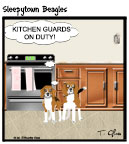 Sleepytown beagle cartoon