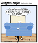 Sleepytown beagle cartoon