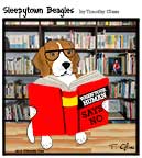 Sleepytown beagle cartoon