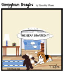 Sleepytown beagle cartoon