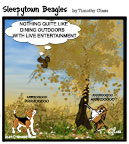 Sleepytown beagle cartoon