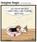 Sleepytown beagle cartoon