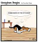 Sleepytown beagle cartoon