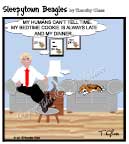 Sleepytown beagle cartoon