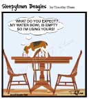 Sleepytown beagle cartoon