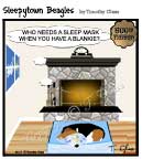 Sleepytown beagle cartoon