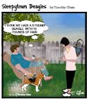 Sleepytown beagle cartoon