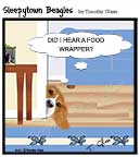 Sleepytown beagle cartoon