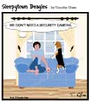 Sleepytown beagle cartoon