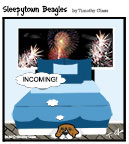 Sleepytown beagle cartoon