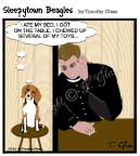 Sleepytown beagle cartoon