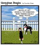 Sleepytown beagle cartoon