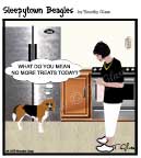 Sleepytown beagle cartoon