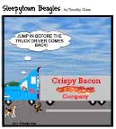 Sleepytown beagle cartoon