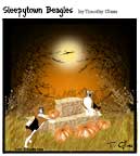 Sleepytown beagle cartoon