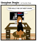 Sleepytown beagle cartoon