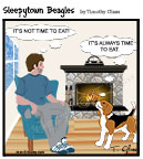 Sleepytown beagle cartoon