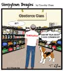 Sleepytown beagle cartoon