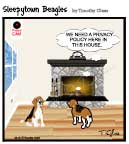 Sleepytown beagle cartoon