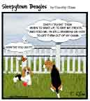 Sleepytown beagle cartoon