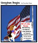 Sleepytown beagle cartoon