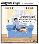 Sleepytown beagle cartoon