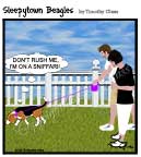 Sleepytown beagle cartoon