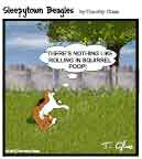 Sleepytown beagle cartoon