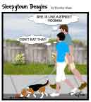 Sleepytown beagle cartoon