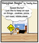 Sleepytown beagle cartoon