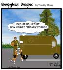 Sleepytown beagle cartoon