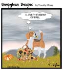 Sleepytown beagle cartoon