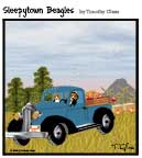 Sleepytown beagle cartoon