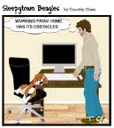 Sleepytown beagle cartoon