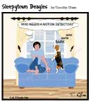 Sleepytown beagle cartoon