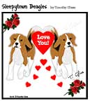 Sleepytown beagle cartoon