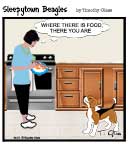 Sleepytown beagle cartoon