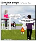 Sleepytown beagle cartoon