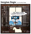 Sleepytown beagle cartoon