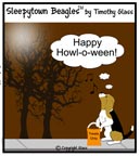 Sleepytown beagle cartoon