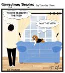 Sleepytown beagle cartoon