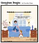 Sleepytown beagle cartoon