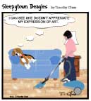 Sleepytown beagle cartoon