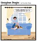 Sleepytown beagle cartoon