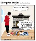 Sleepytown beagle cartoon