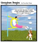 Sleepytown beagle cartoon