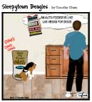 Sleepytown beagle cartoon