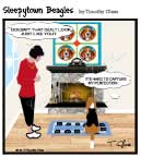 Sleepytown beagle cartoon