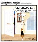 Sleepytown beagle cartoon