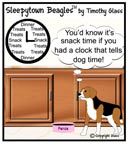 Sleepytown beagle cartoon